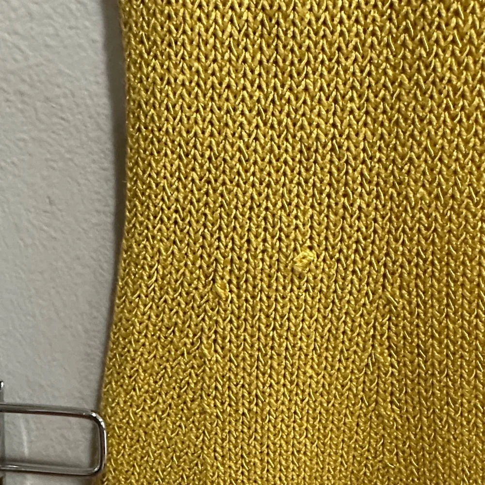 Meshki Anna Flare Sleeve Knit  Dress Yellow - Picture 5 of 16